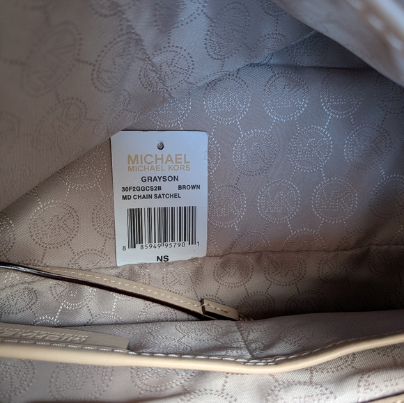 Authentic Michael Kors Grayson Satchel Bag - Picture 14 of 15